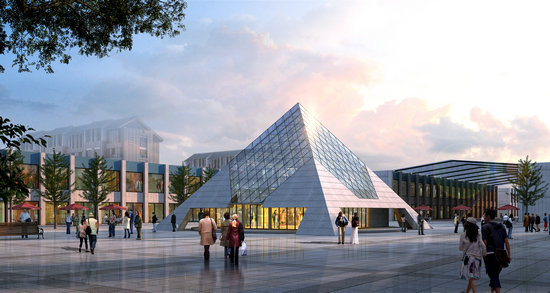 兴平金字塔网架